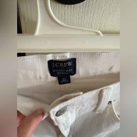 J Crew 10” High Rise Skinny Signature Stretch size 29 - Picture 3 of 5